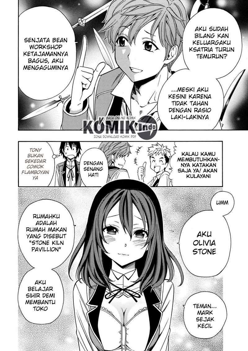 Kenja no Mago  Chapter 8.1 Gambar 17