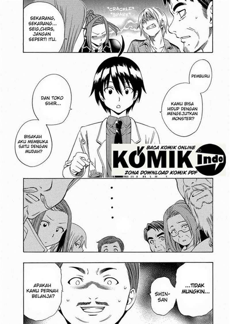 Kenja no Mago  Chapter 1.2 Gambar 13