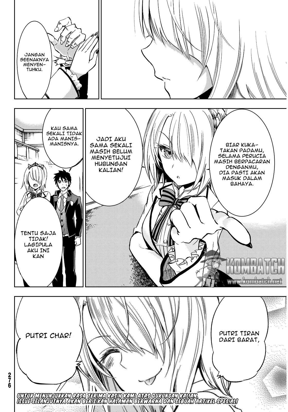 Kishuku Gakkou no Juliet Chapter 5 Gambar 25