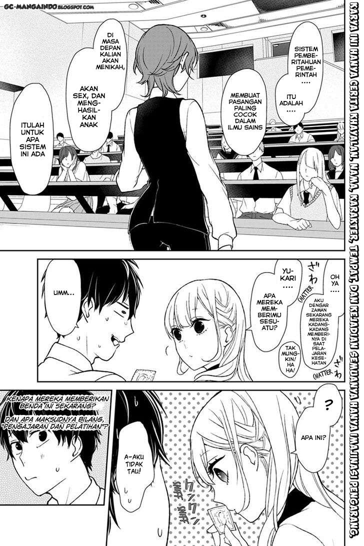 Baca Komik Koi To Uso Chapter 48 Gambar 1