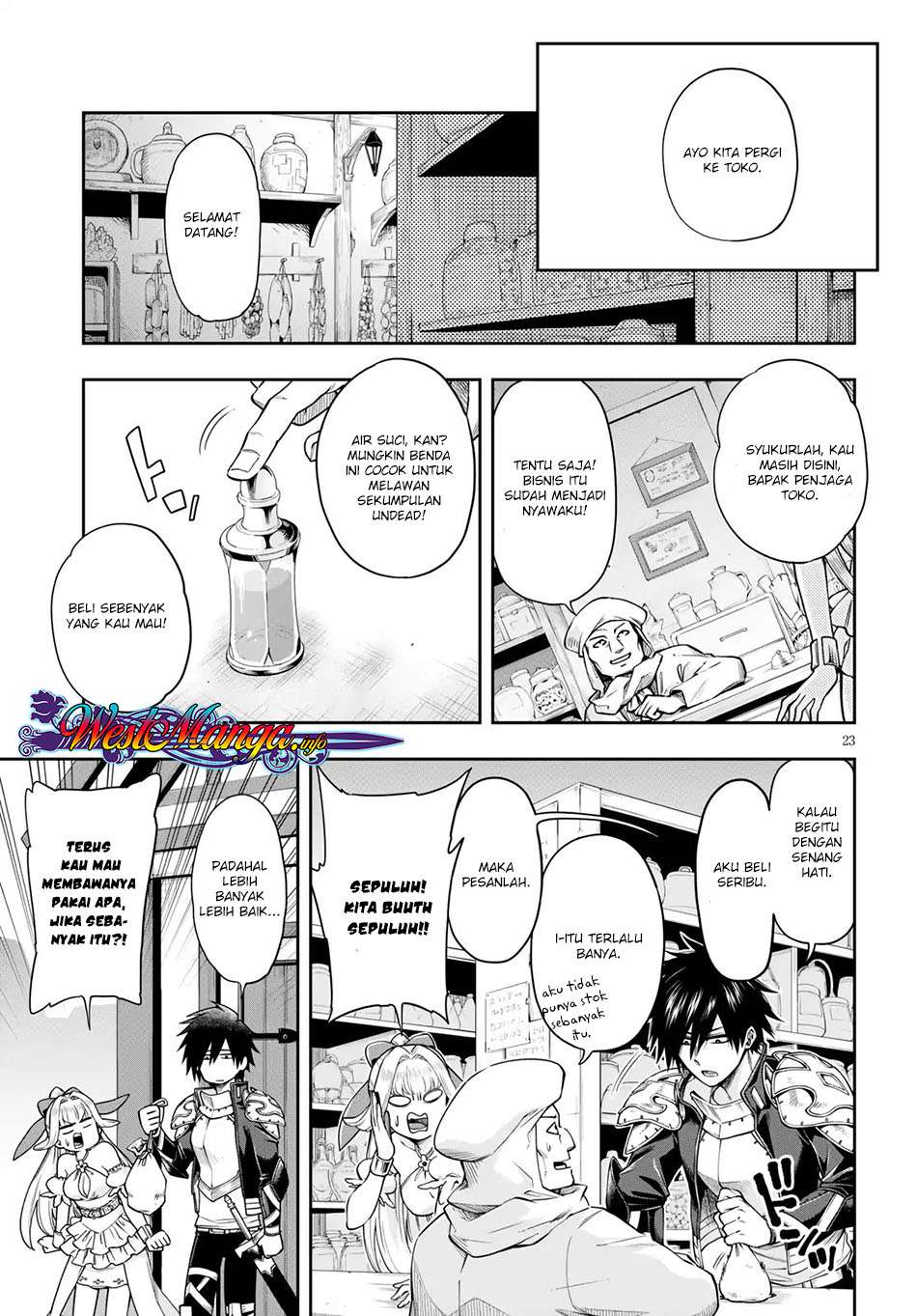 Kono Yuusha ga Ore Tueee Kuse ni Shinchou Sugiru Chapter 5 Gambar 25