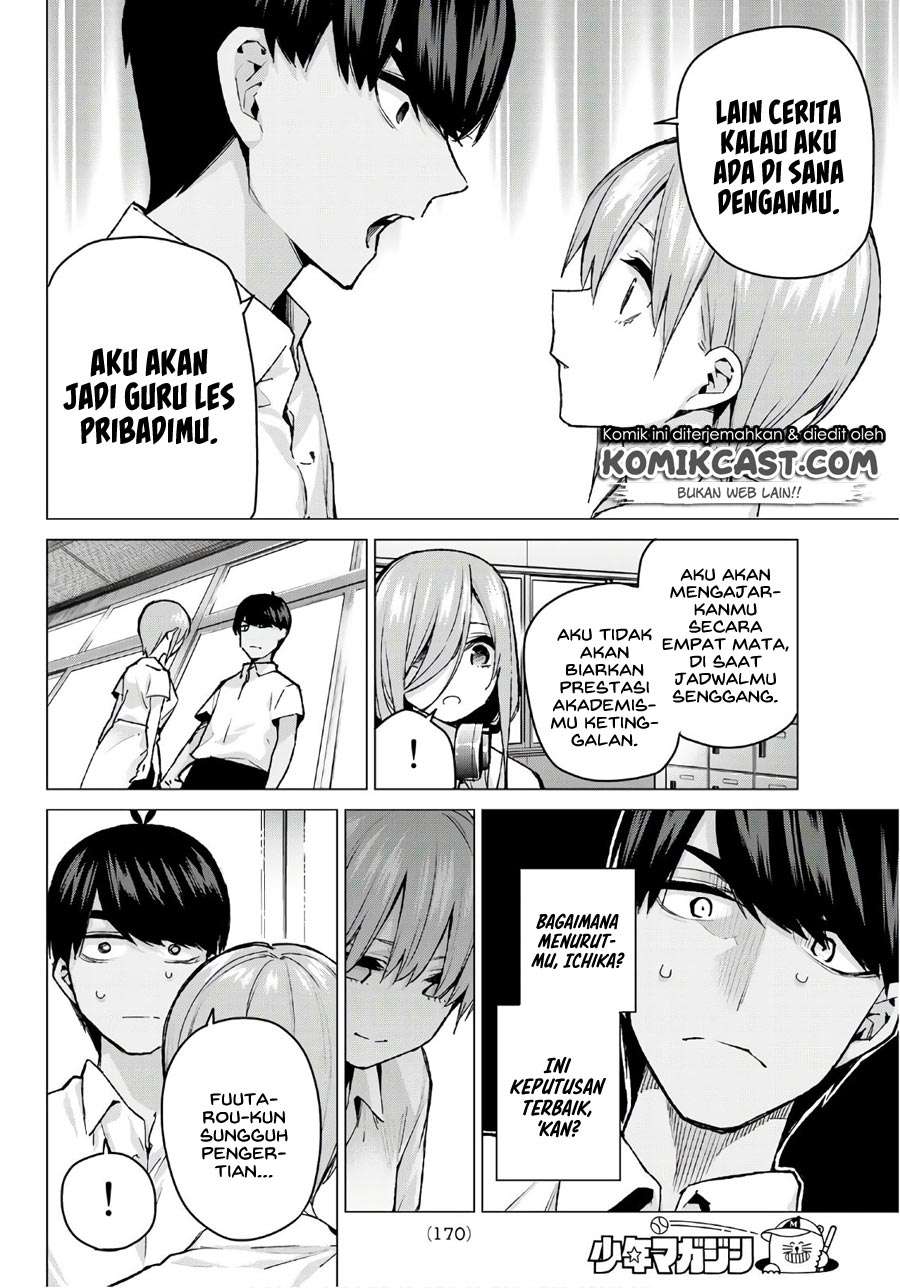 Go-toubun no Hanayome Chapter 94 Gambar 18