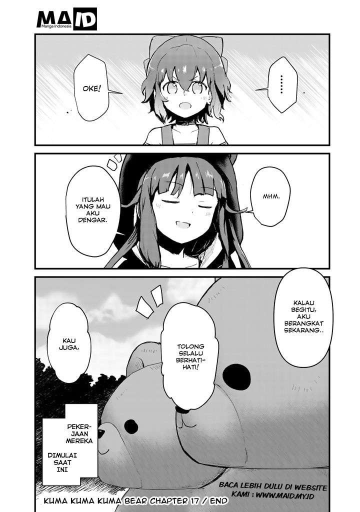 Kuma Kuma Kuma Bear Chapter 17 Gambar 19