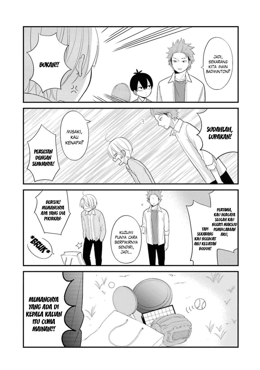 Kuzumi-kun, Kuuki Yometemasu ka? Chapter 17 Gambar 16