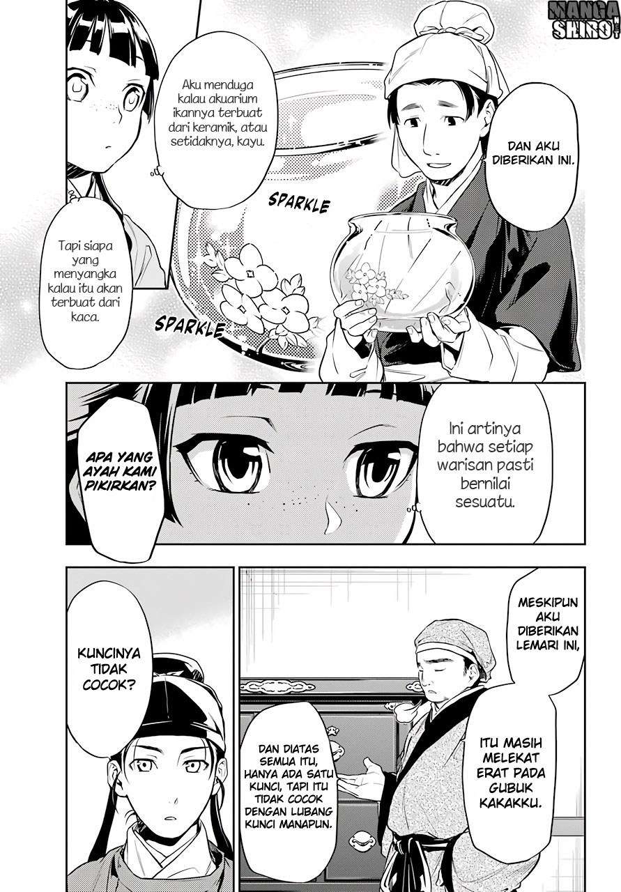 Kusuriya no Hitorigoto Chapter 26 Gambar 17