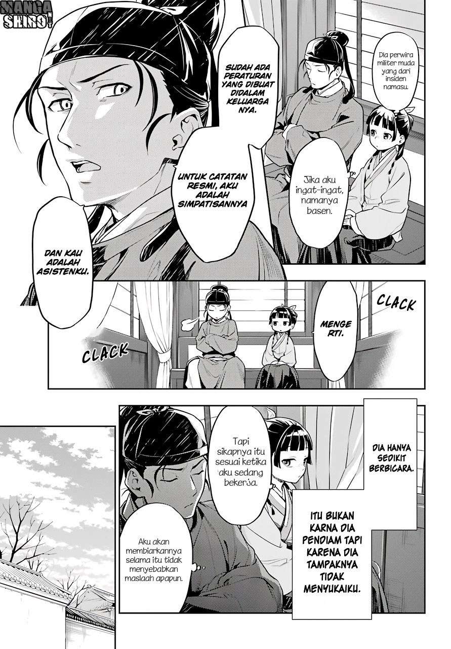 Kusuriya no Hitorigoto Chapter 26 Gambar 9