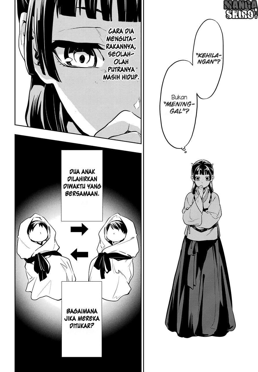 Kusuriya no Hitorigoto Chapter 18 Gambar 23