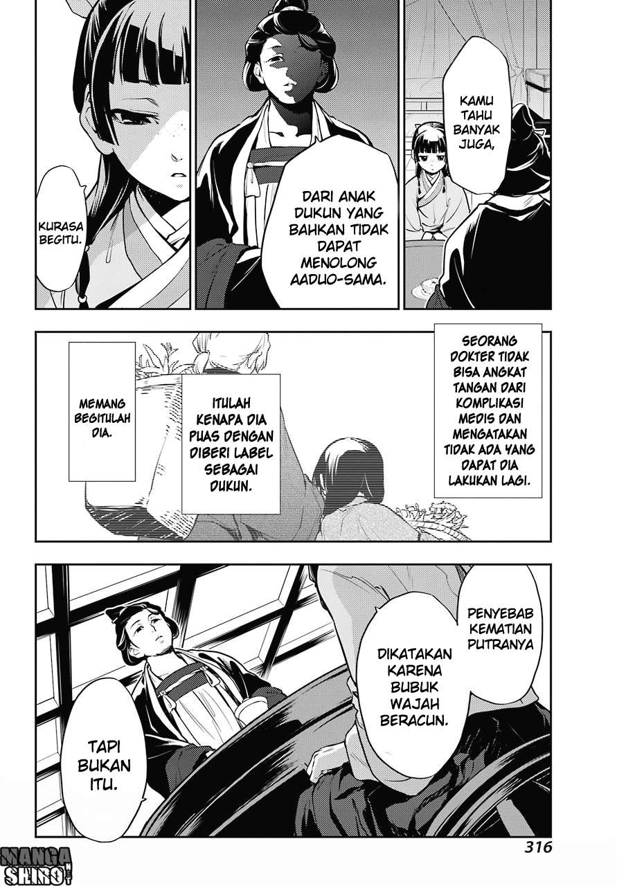 Kusuriya no Hitorigoto Chapter 17 Gambar 14