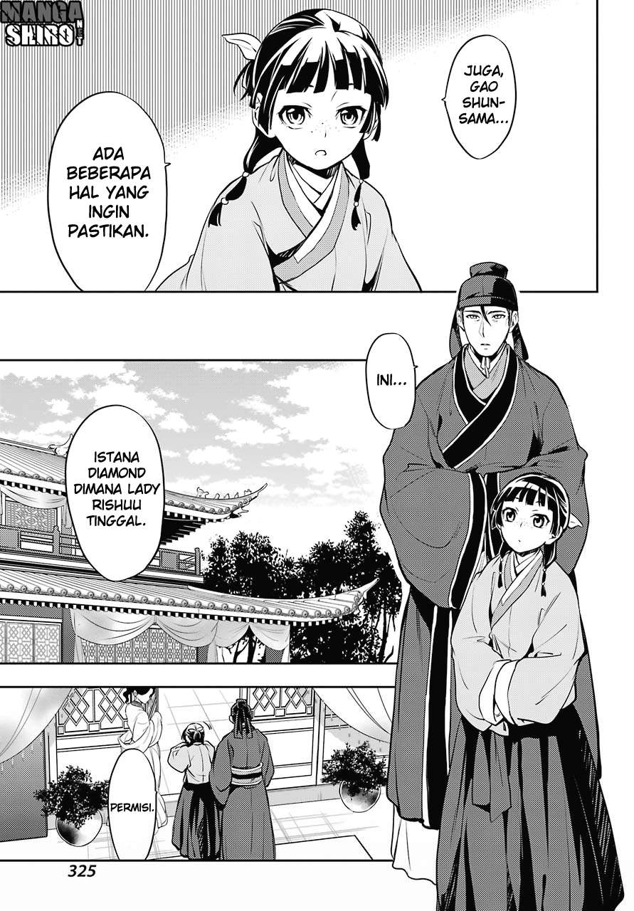 Kusuriya no Hitorigoto Chapter 16 Gambar 27