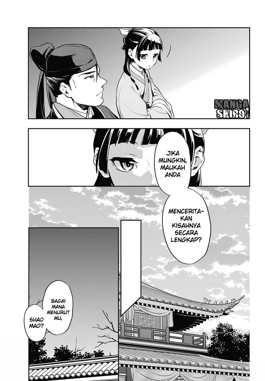 Kusuriya no Hitorigoto Chapter 16 Gambar 35