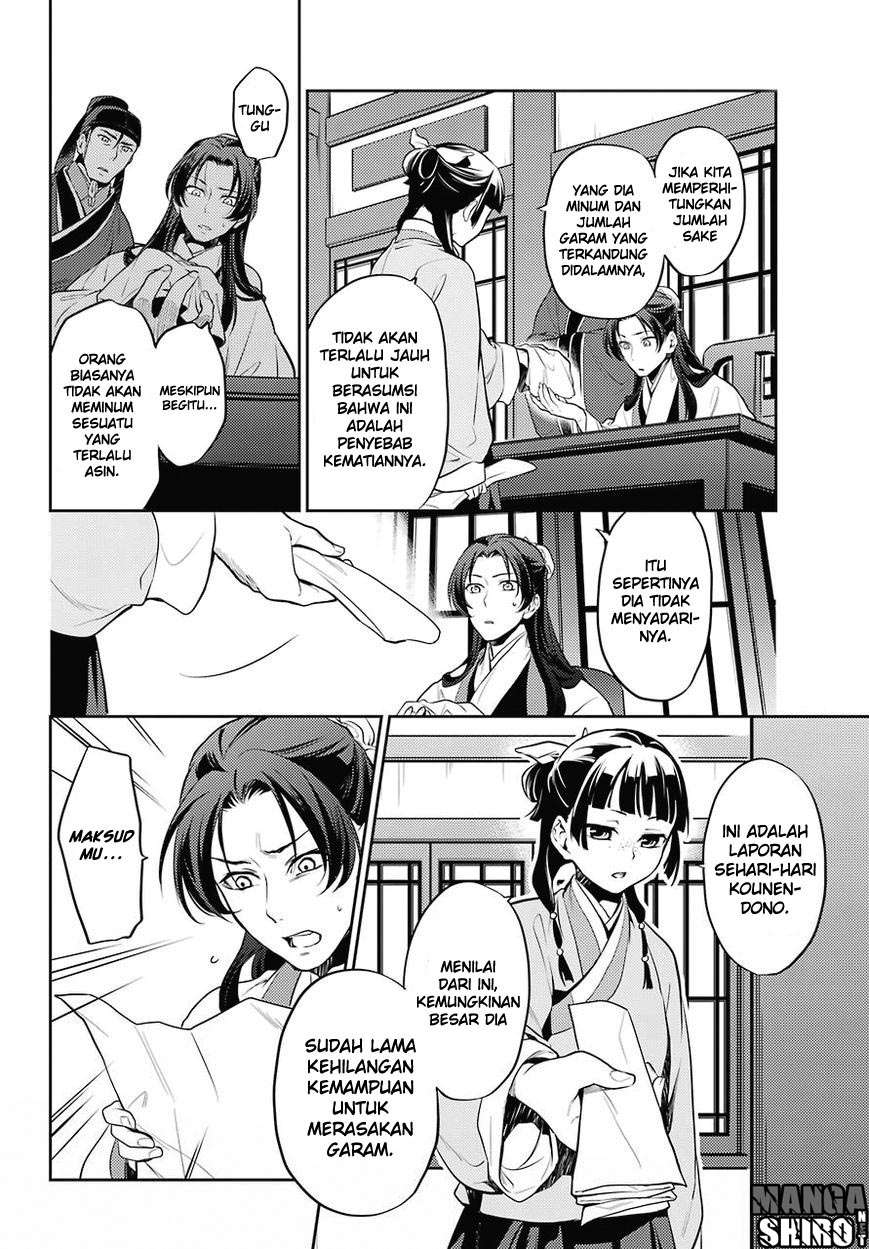 Kusuriya no Hitorigoto Chapter 14 Gambar 7