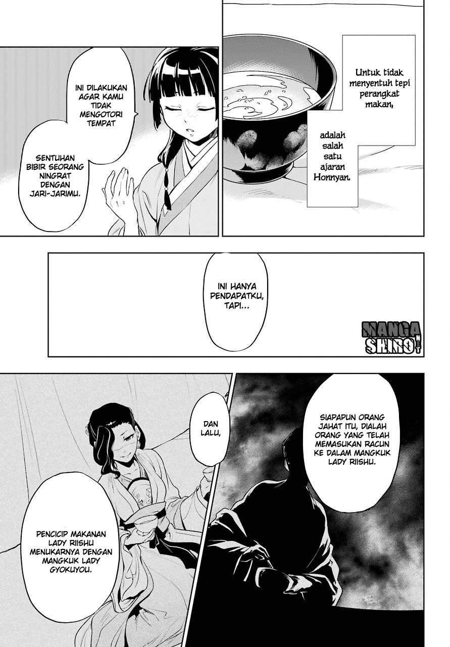 Kusuriya no Hitorigoto Chapter 9 Gambar 31