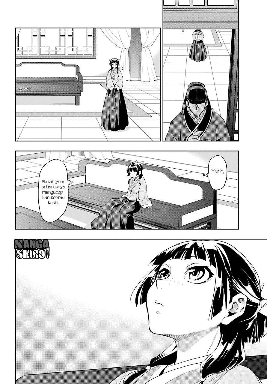 Kusuriya no Hitorigoto Chapter 9 Gambar 36