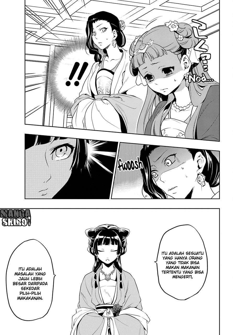 Kusuriya no Hitorigoto Chapter 8 Gambar 25