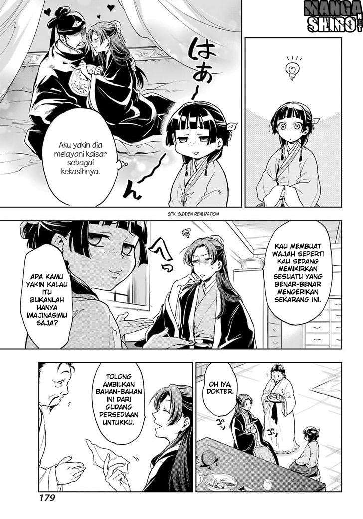 Kusuriya no Hitorigoto Chapter 4 Gambar 11