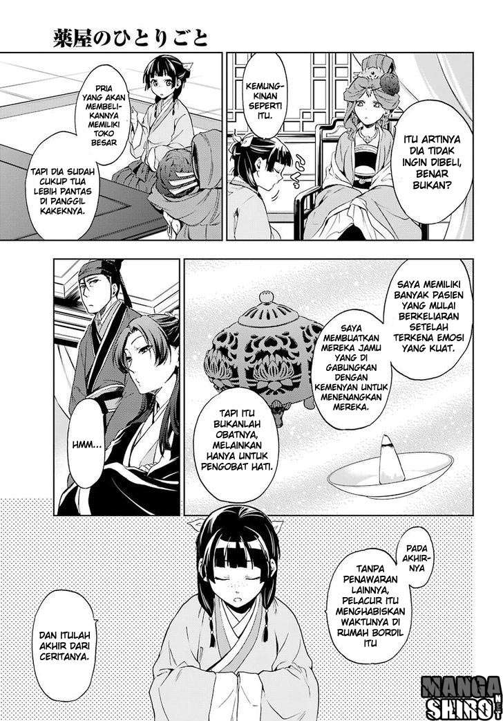Kusuriya no Hitorigoto Chapter 4 Gambar 28