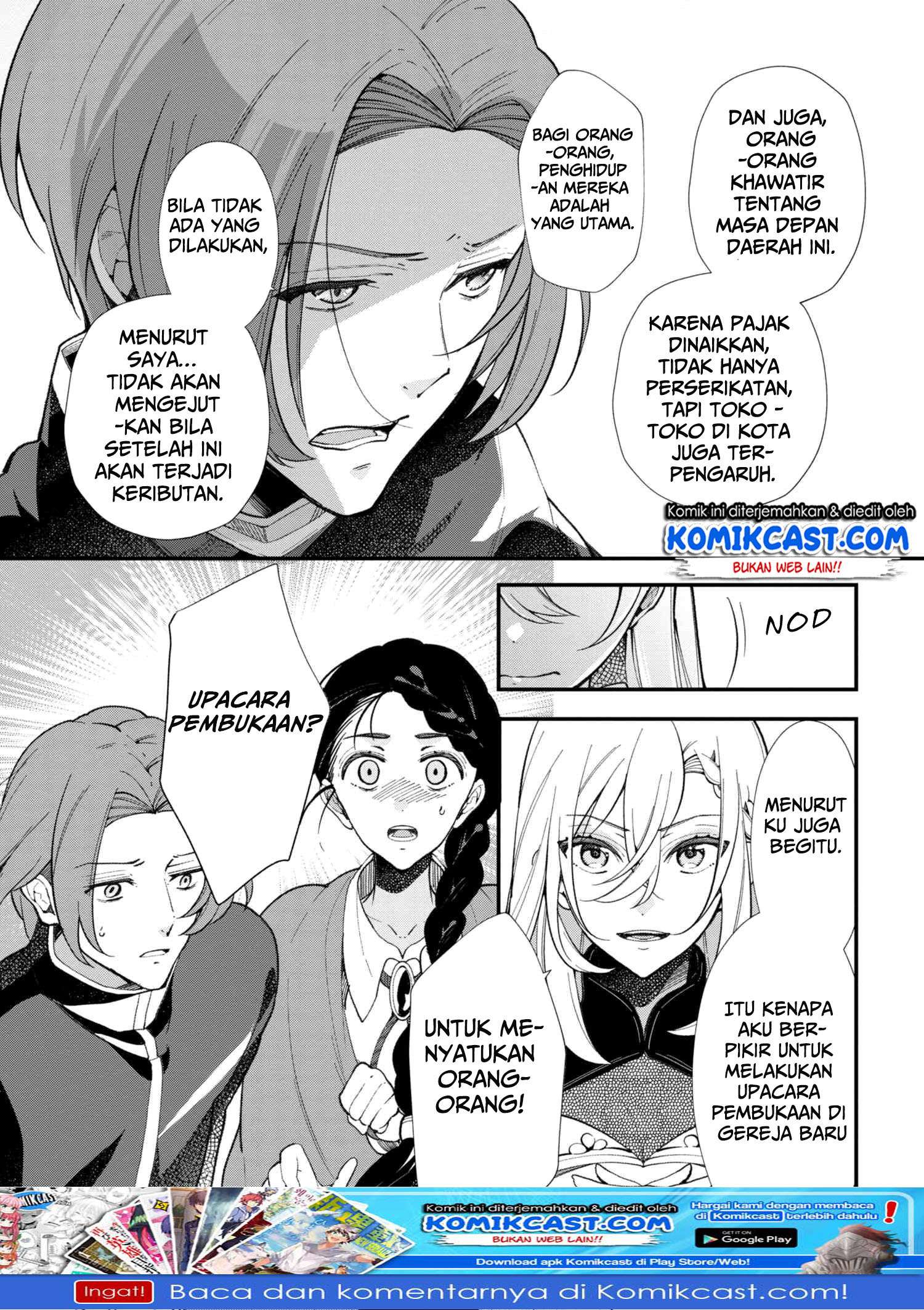 Koushaku Reijou no Tashinami Chapter 44 Gambar 24