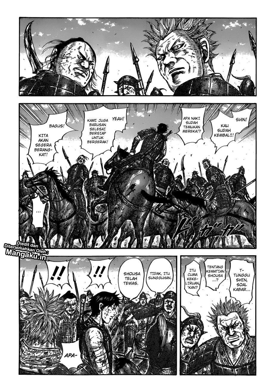 Kingdom Chapter 596 Gambar 8