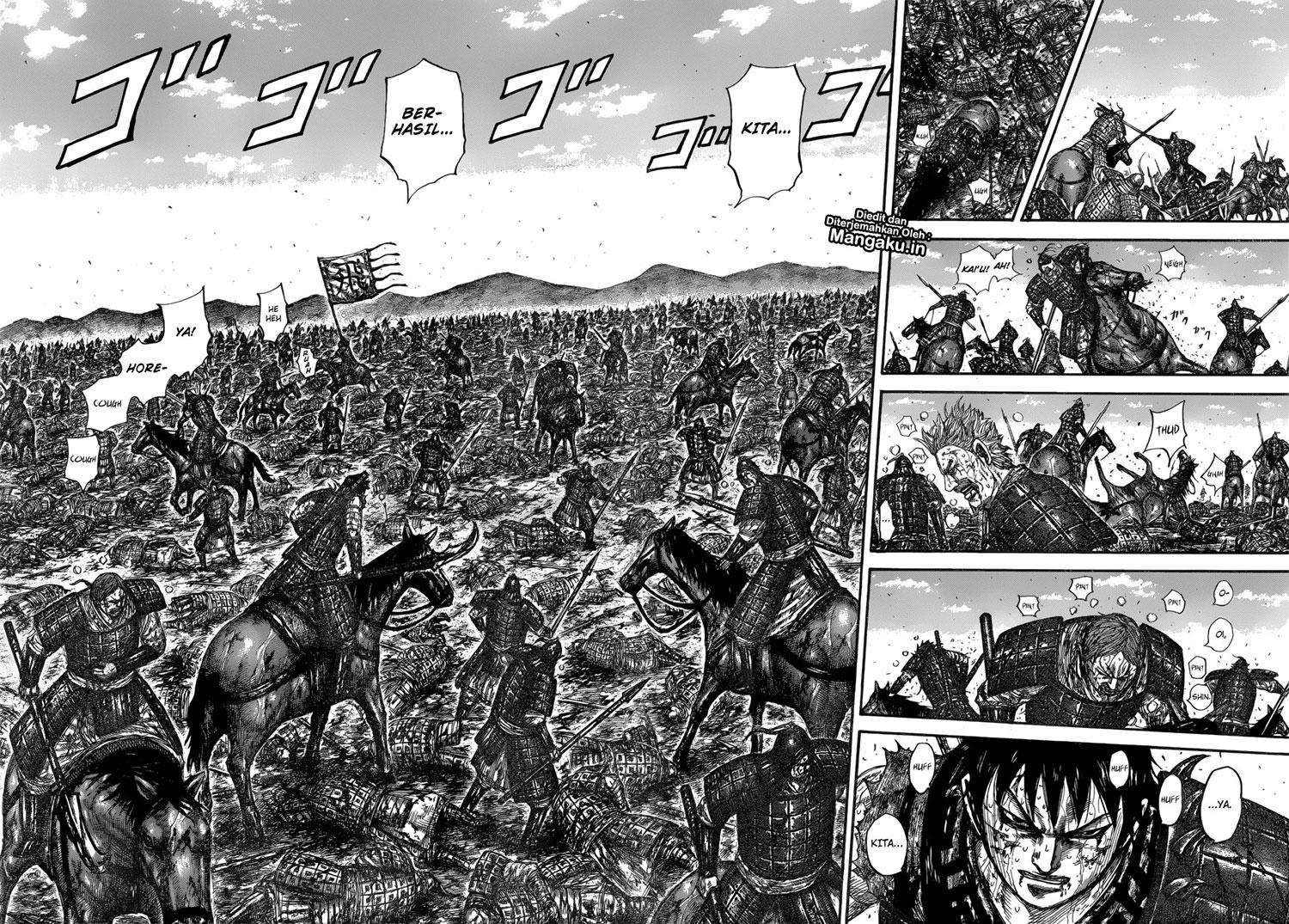 Kingdom Chapter 595 Gambar 9