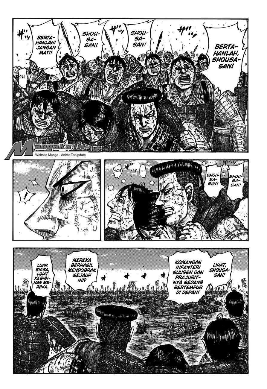 Kingdom Chapter 593 Gambar 3