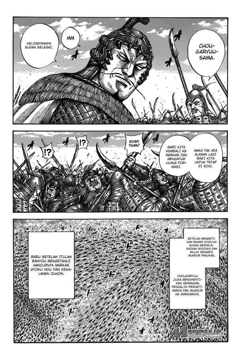 Kingdom Chapter 587 Gambar 9