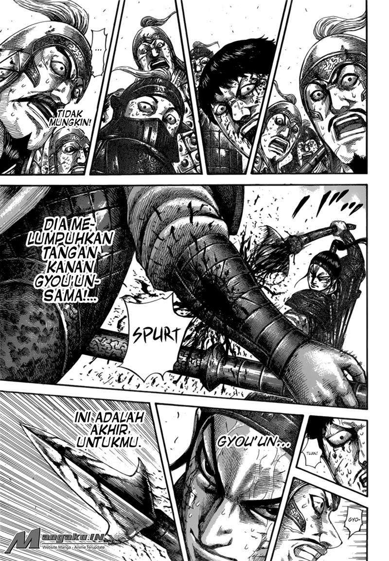 Kingdom Chapter 586 Gambar 13