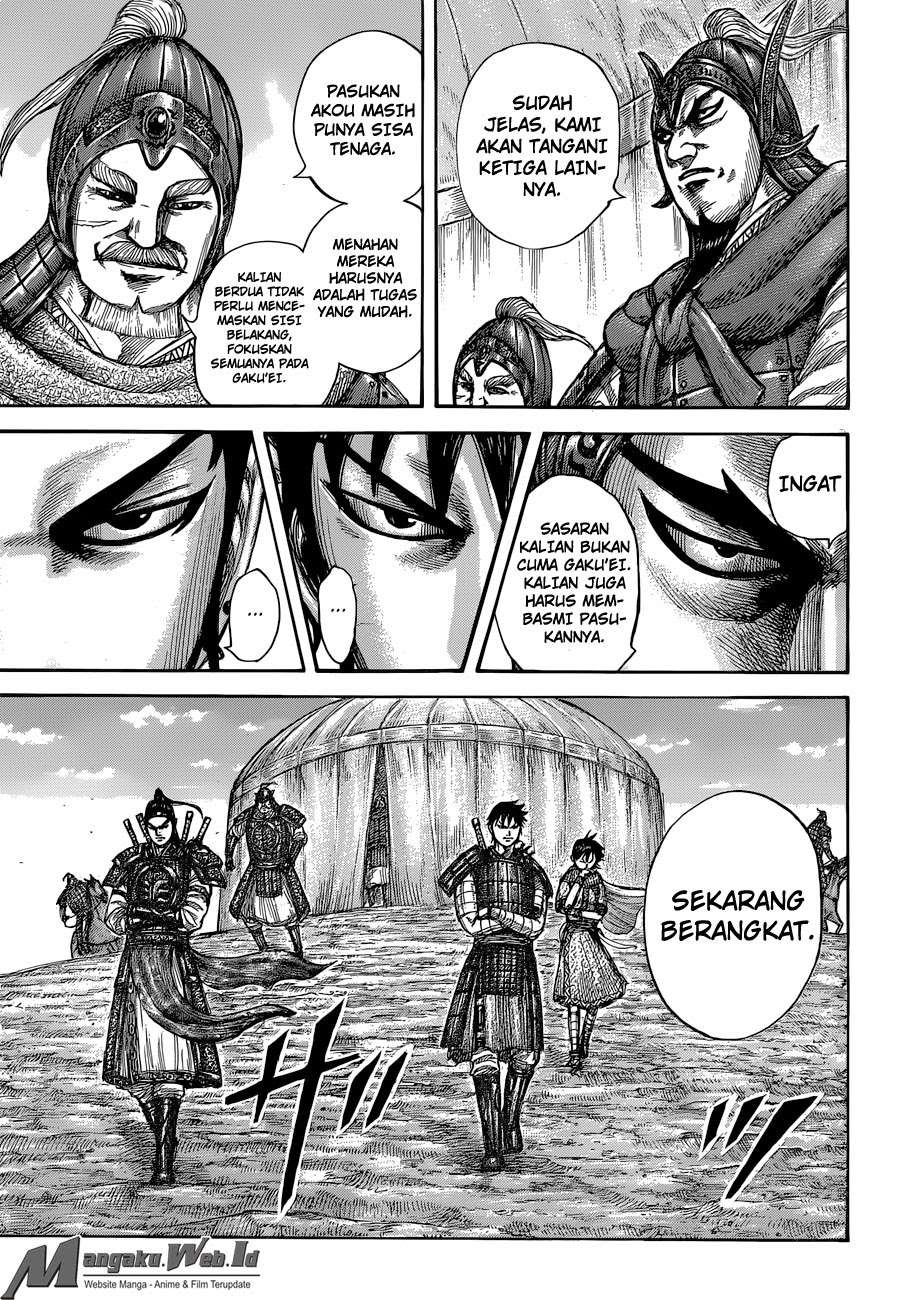 Kingdom Chapter 555 Gambar 15