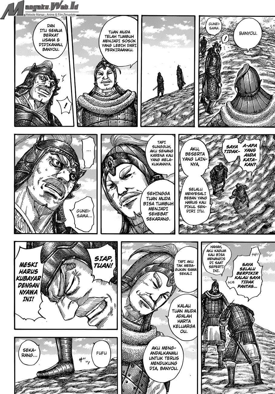 Kingdom Chapter 555 Gambar 16