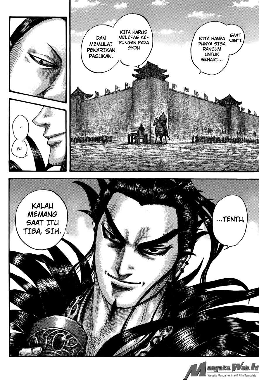 Kingdom Chapter 555 Gambar 6