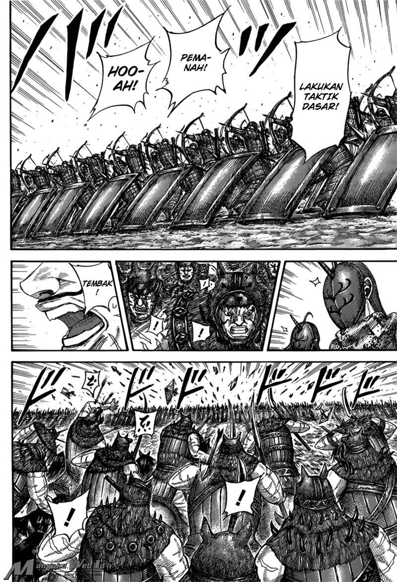 Kingdom Chapter 554 Gambar 7