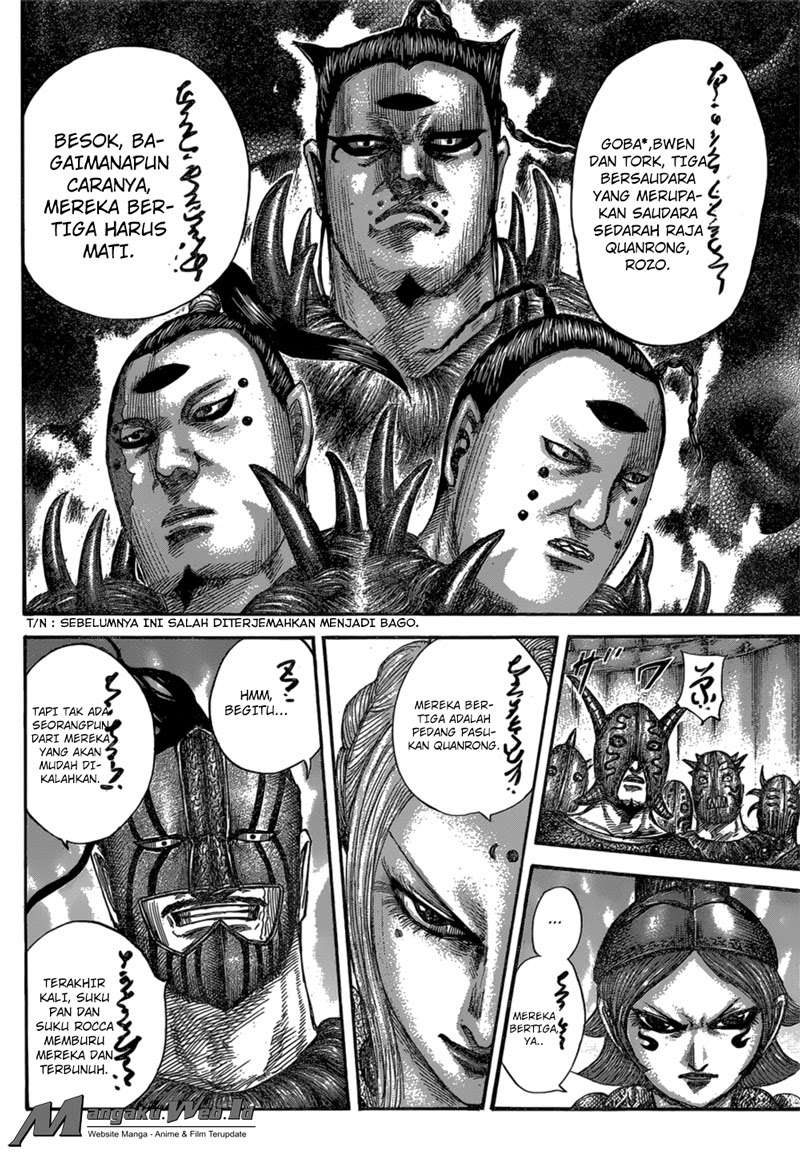 Kingdom Chapter 552 Gambar 13