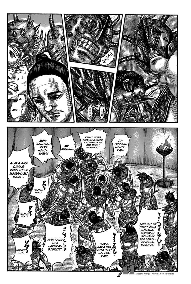 Kingdom Chapter 552 Gambar 3