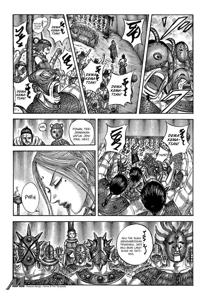 Kingdom Chapter 552 Gambar 6