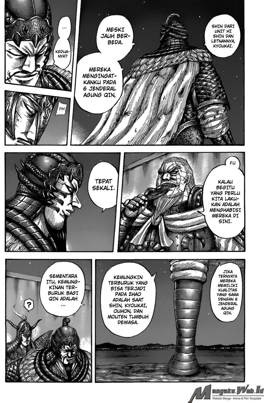 Kingdom Chapter 550 Gambar 13