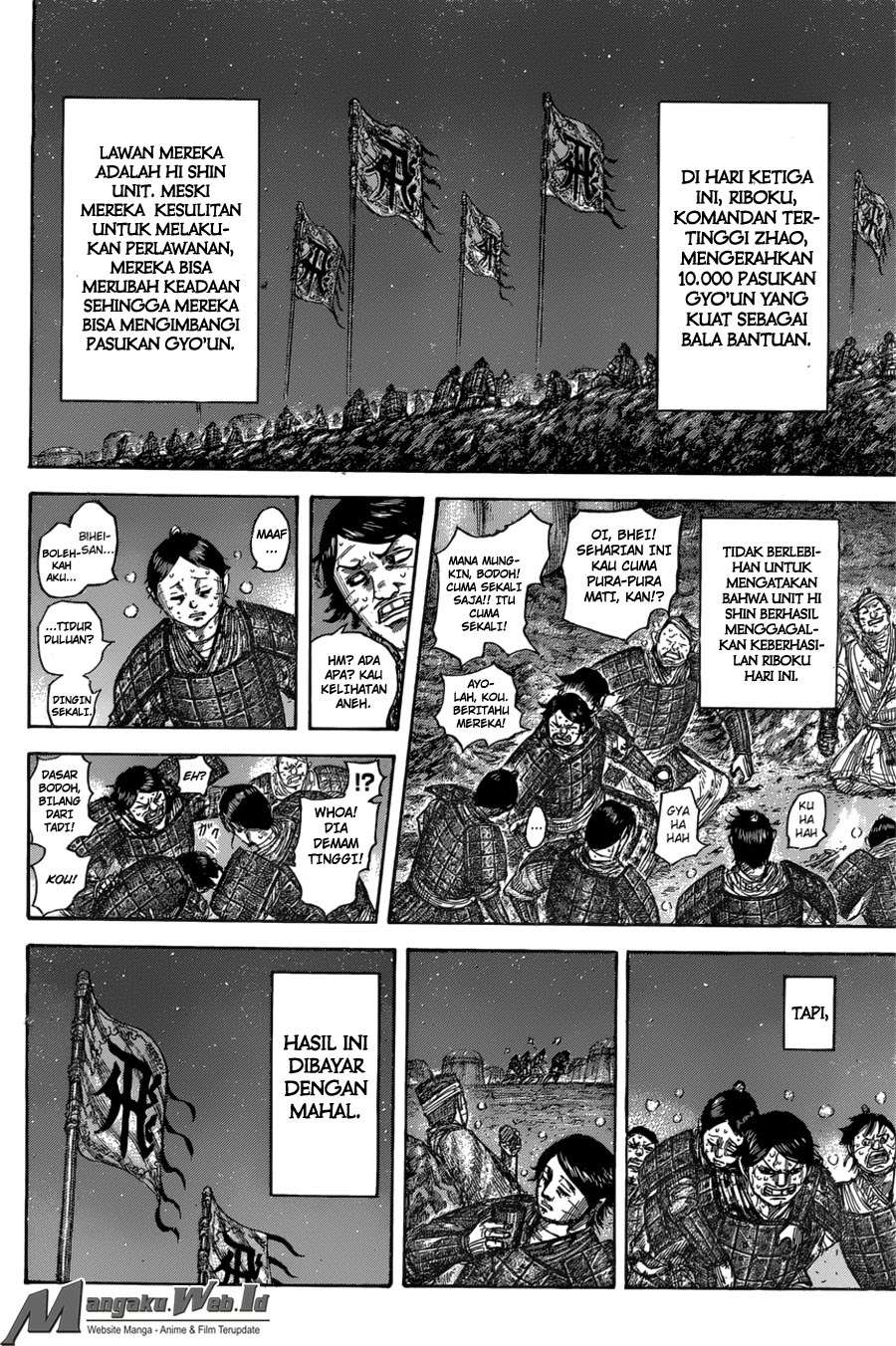 Kingdom Chapter 550 Gambar 5