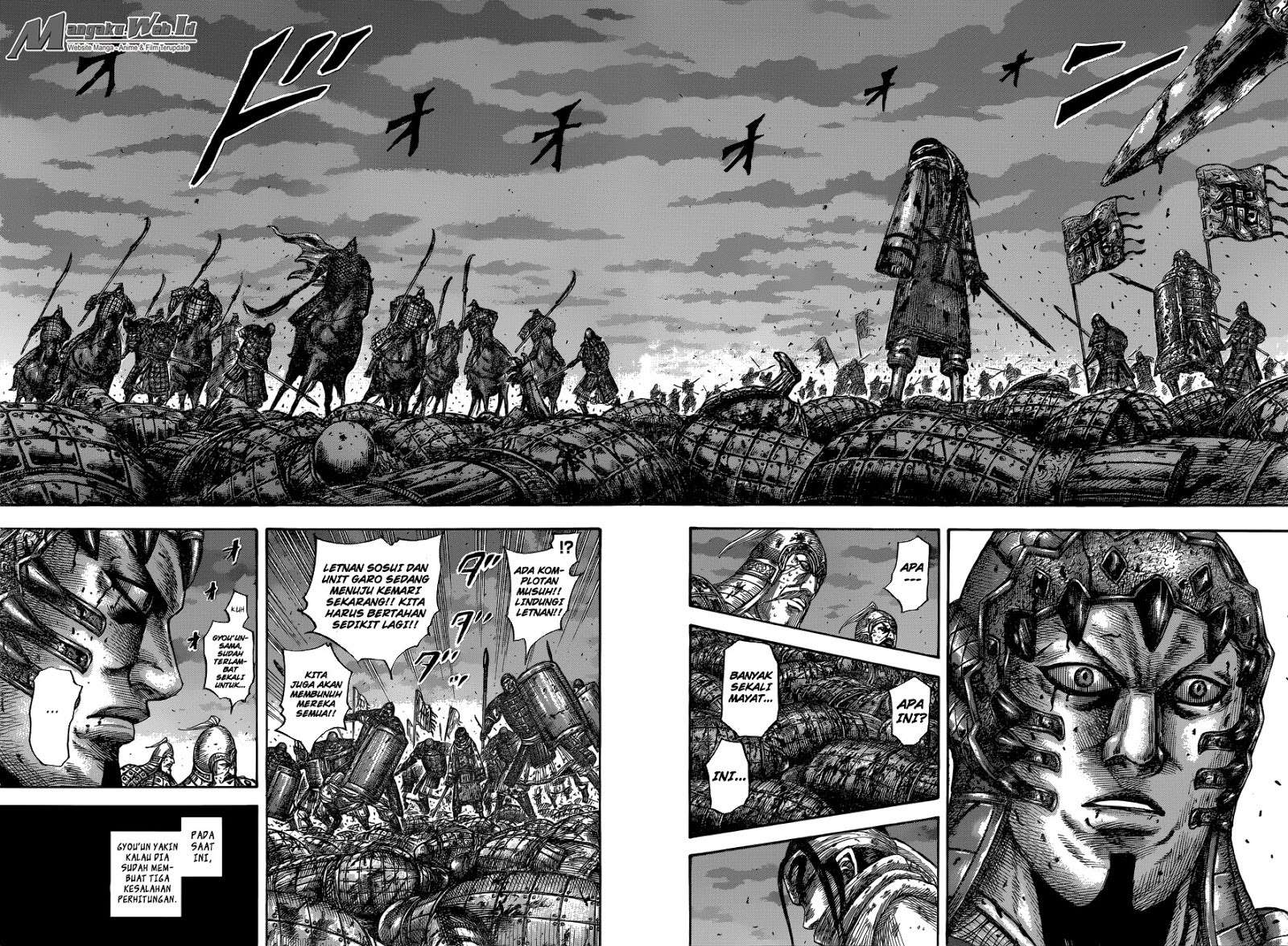 Kingdom Chapter 549 Gambar 17