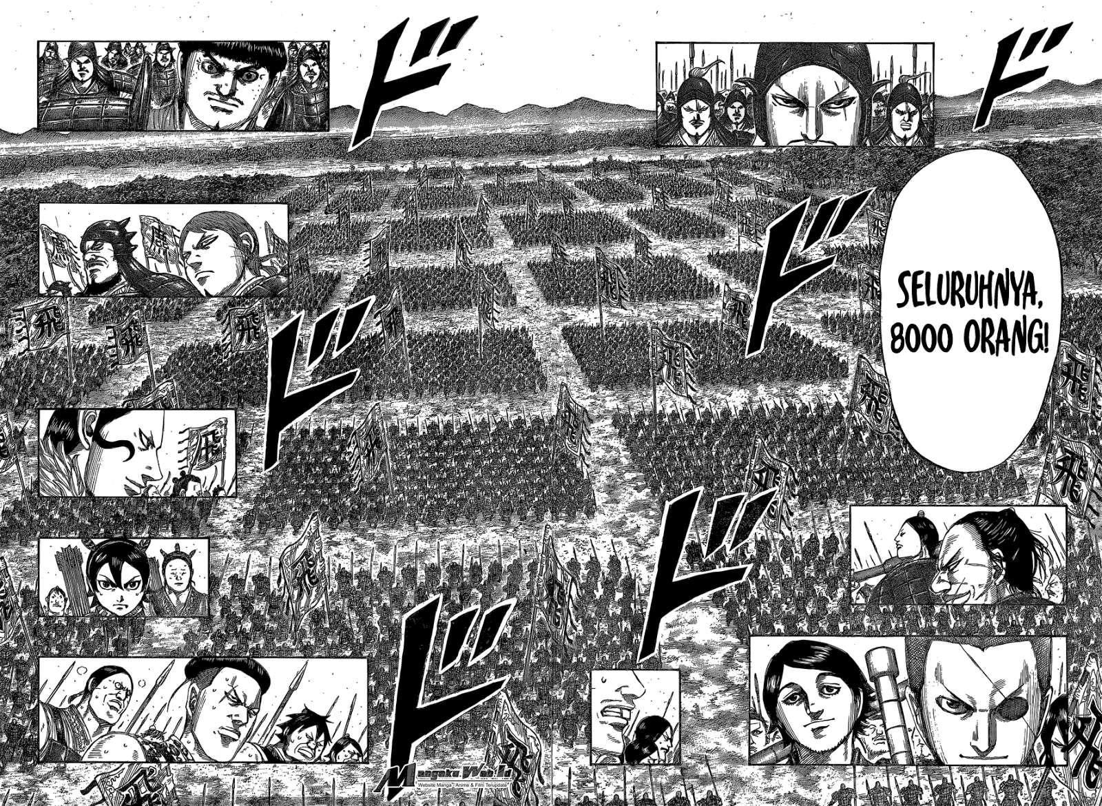 Kingdom Chapter 543 Gambar 14