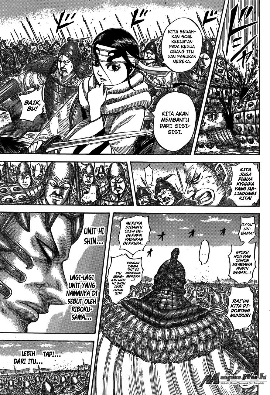 Kingdom Chapter 543 Gambar 9