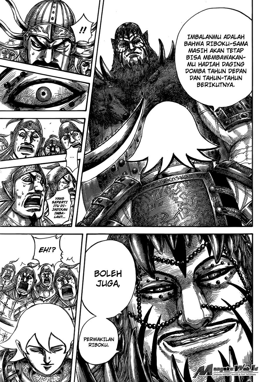 Kingdom Chapter 528 Gambar 17