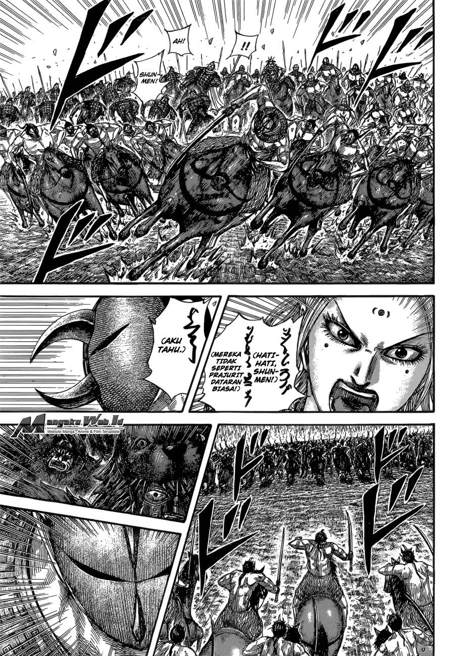 Kingdom Chapter 528 Gambar 9