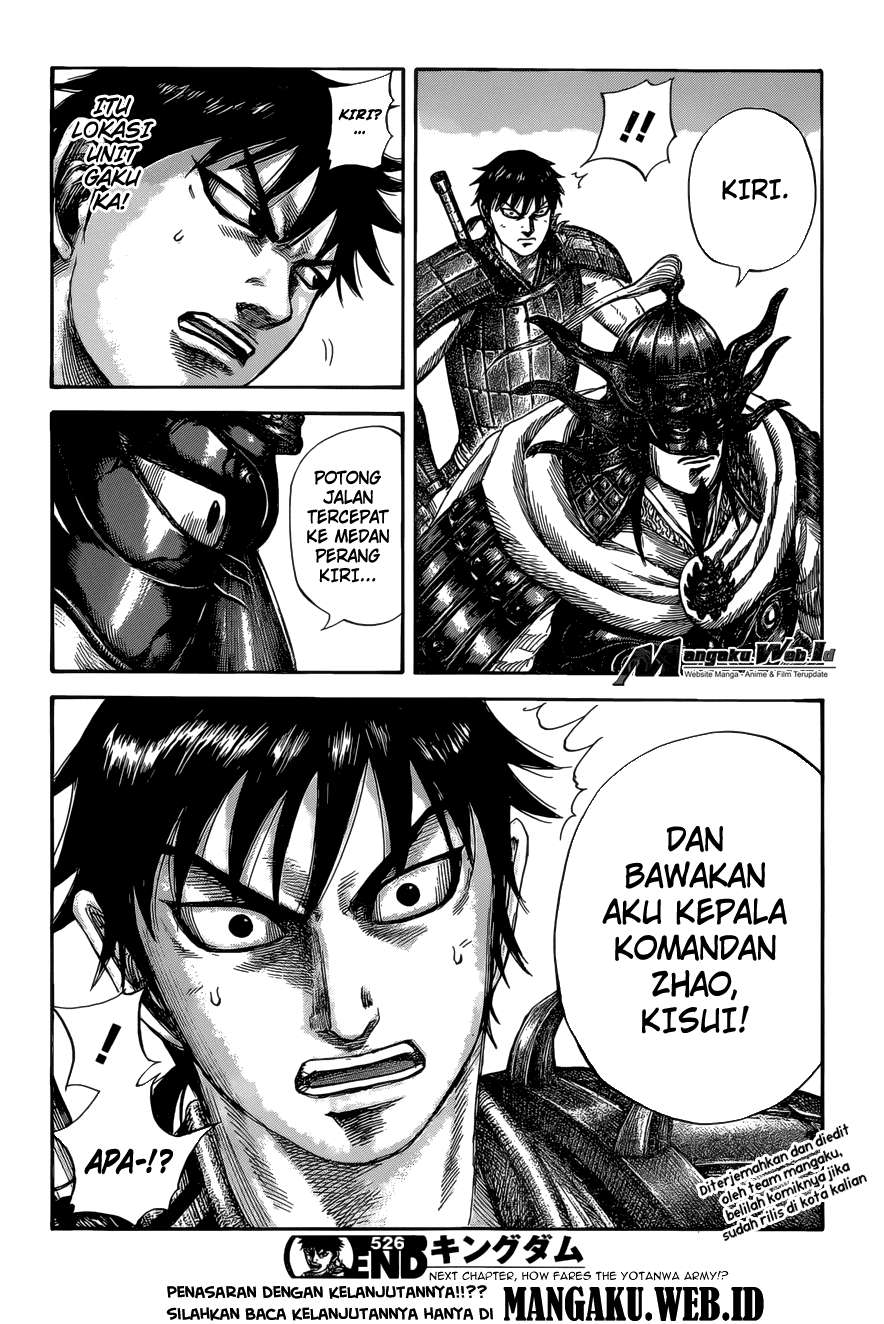 Kingdom Chapter 526 Gambar 19