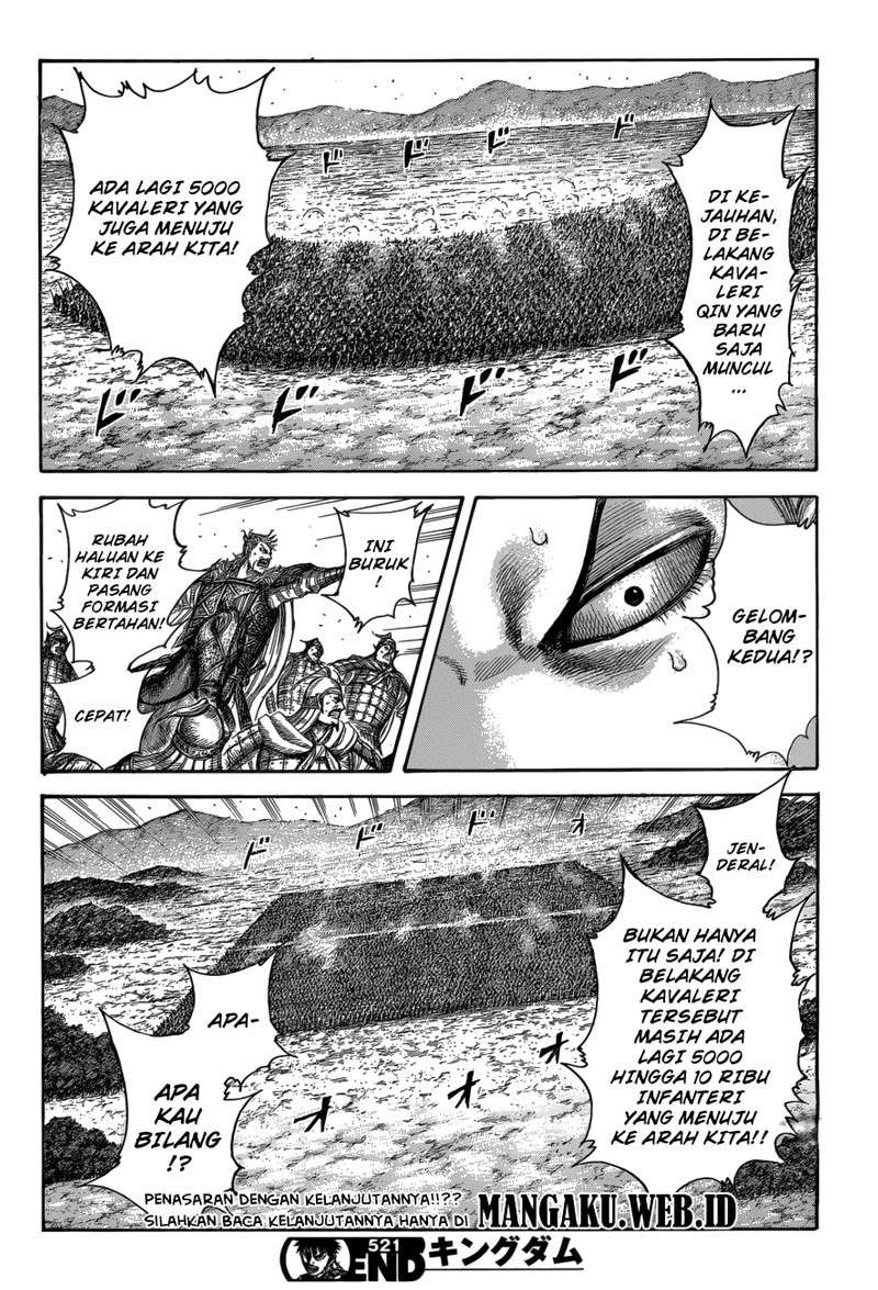 Kingdom Chapter 521 Gambar 17