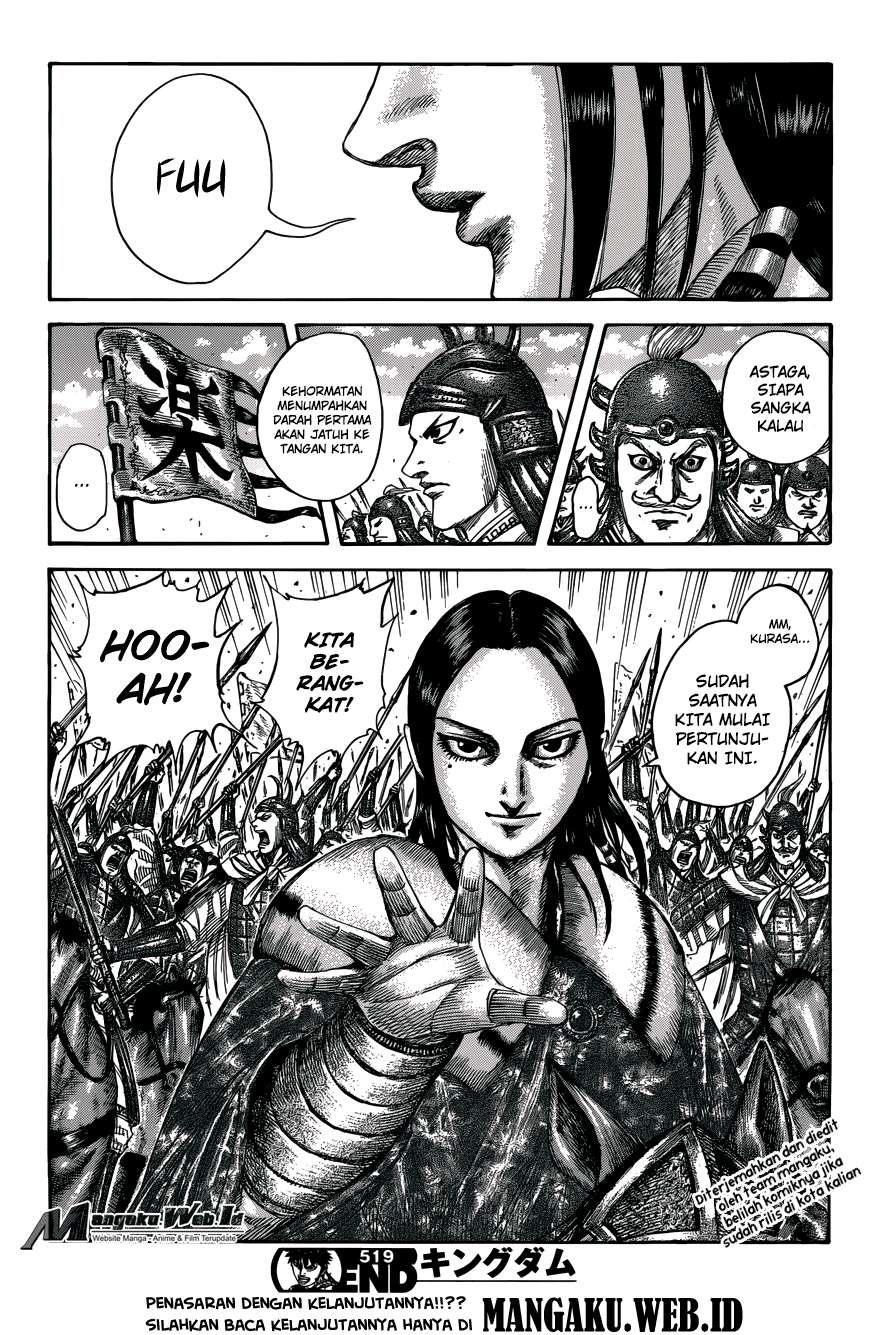 Kingdom Chapter 519 Gambar 16