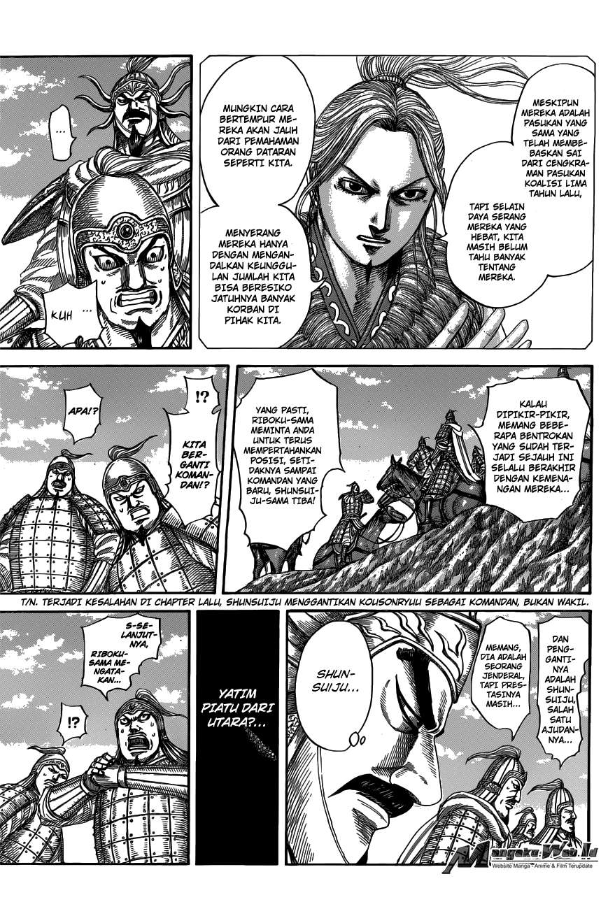 Kingdom Chapter 518 Gambar 4