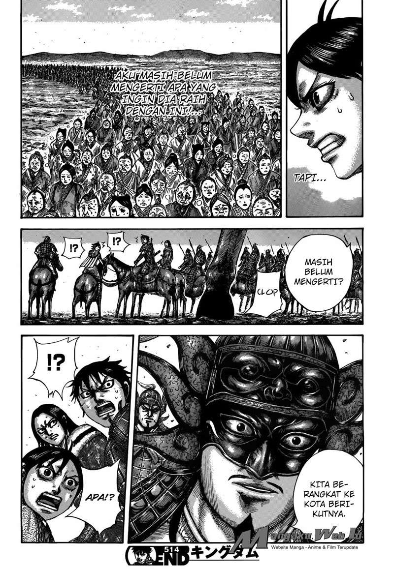 Kingdom Chapter 514 Gambar 19