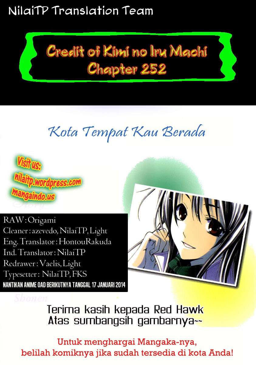 Kimi no Iru Machi Chapter 252 Gambar 4