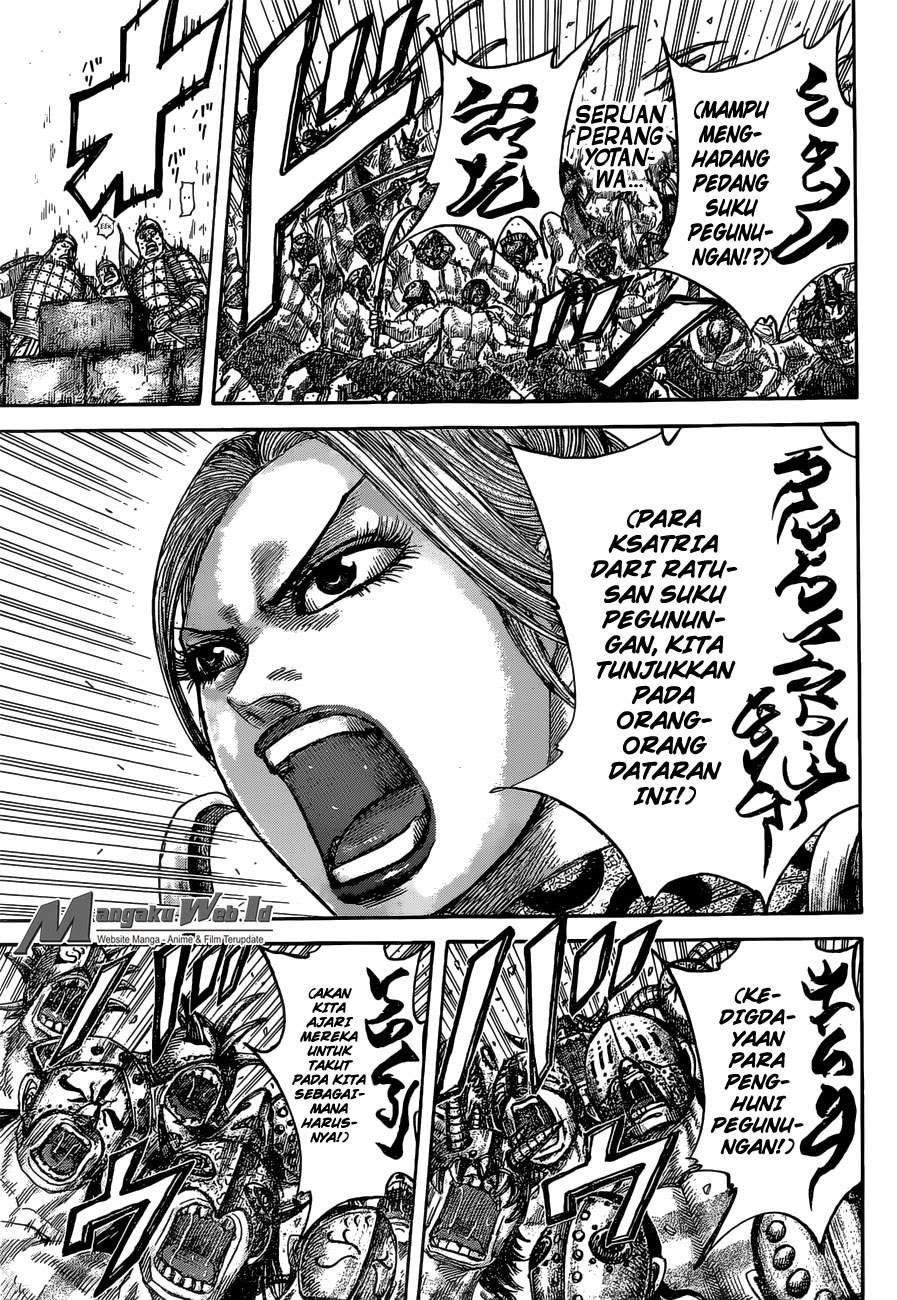 Kingdom Chapter 505 Gambar 18