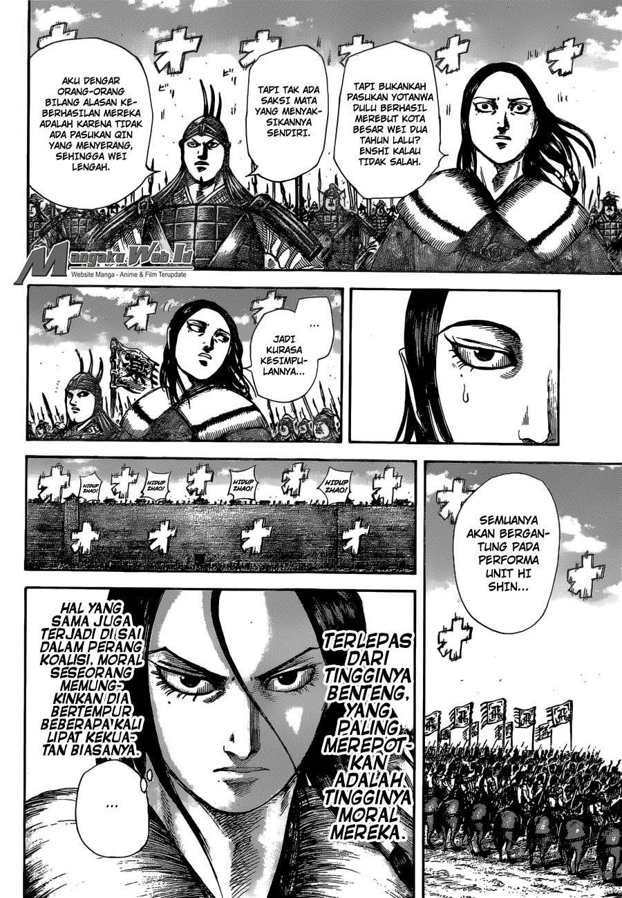 Kingdom Chapter 505 Gambar 5