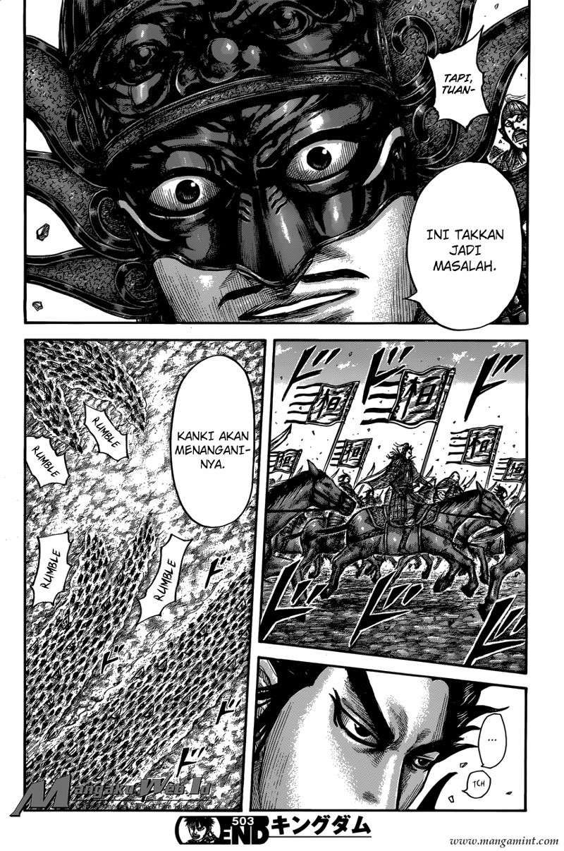 Kingdom Chapter 503 Gambar 18