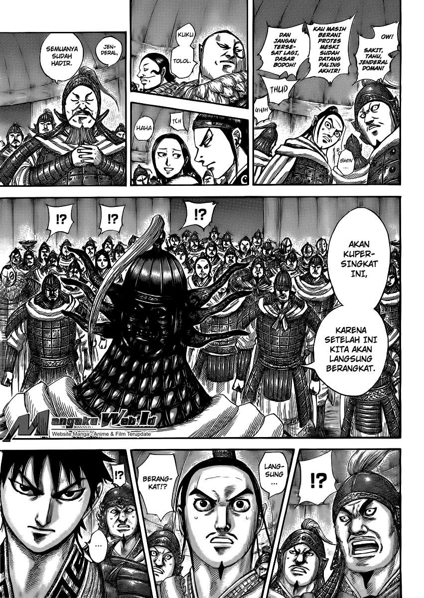 Kingdom Chapter 502 Gambar 5